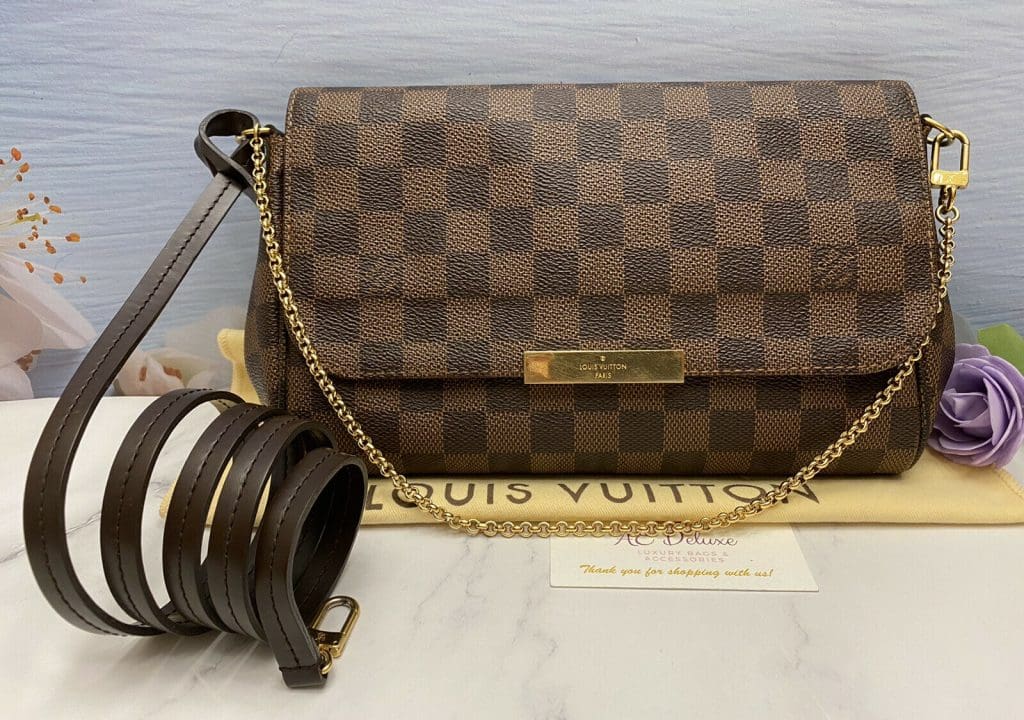 Louis Vuitton Favorite MM Damier Ebene Clutch (FL5114) – AE Deluxe LLC®