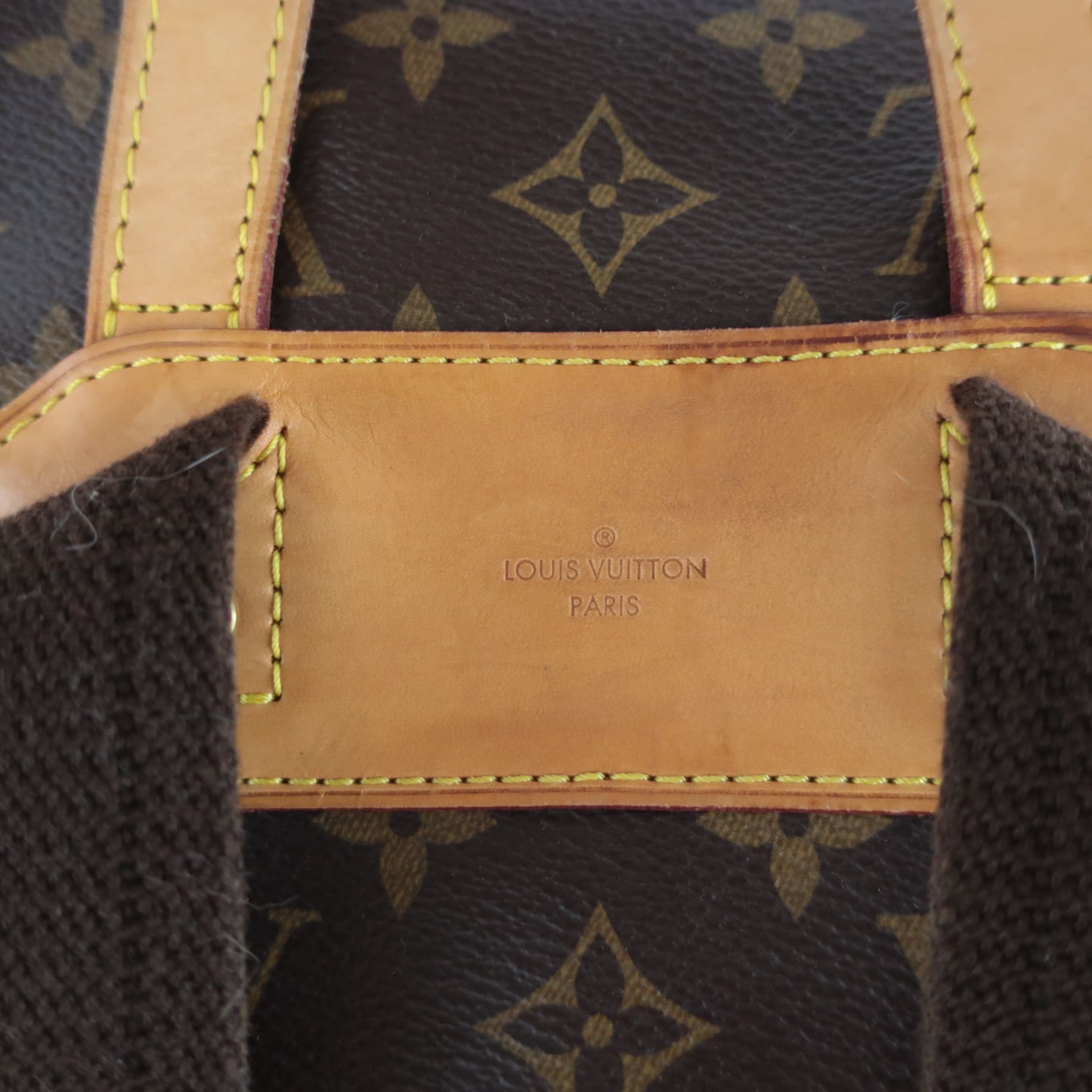Louis Vuitton Sac A Dos Bosphore Backpack Monogram Canvas GHW