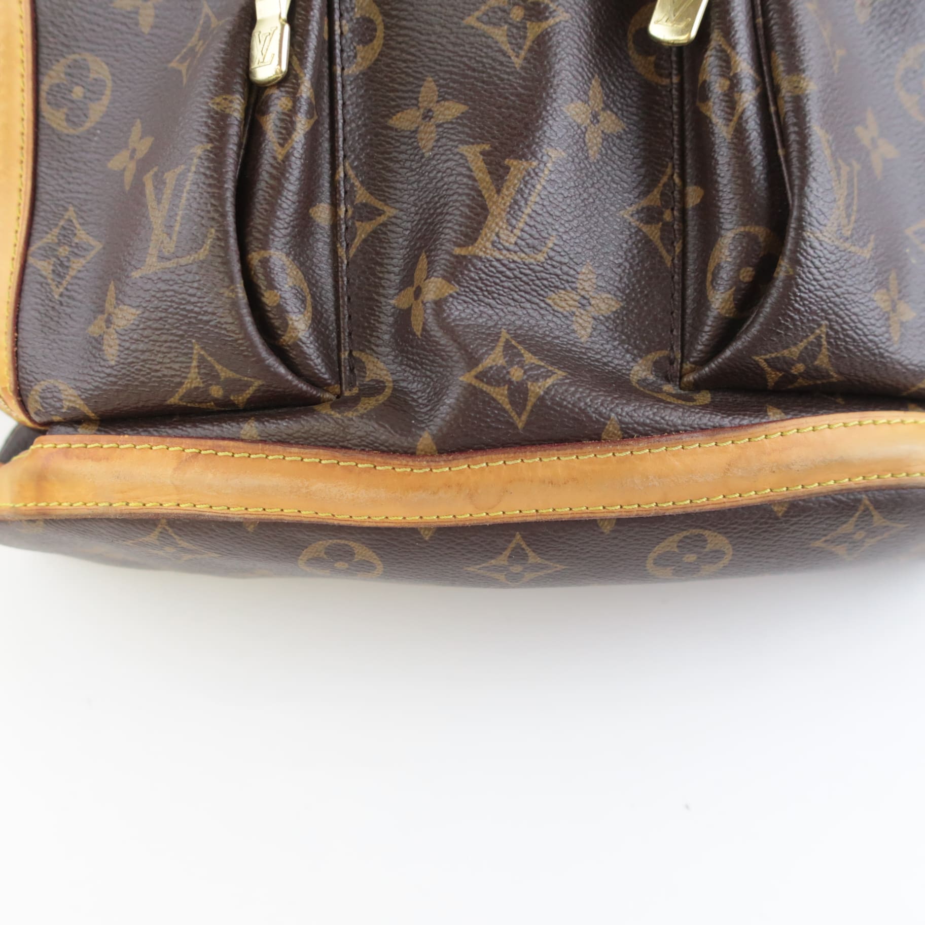 Louis Vuitton Backpack Bag Sac A Dos Bosphore LV Monogram Brown