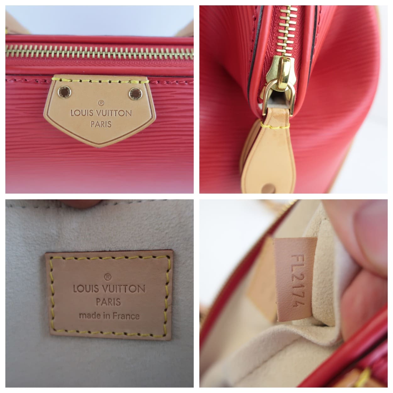 Louis Vuitton Shoulder Bag Epi Supreme Danube PM Coquelicot (Red