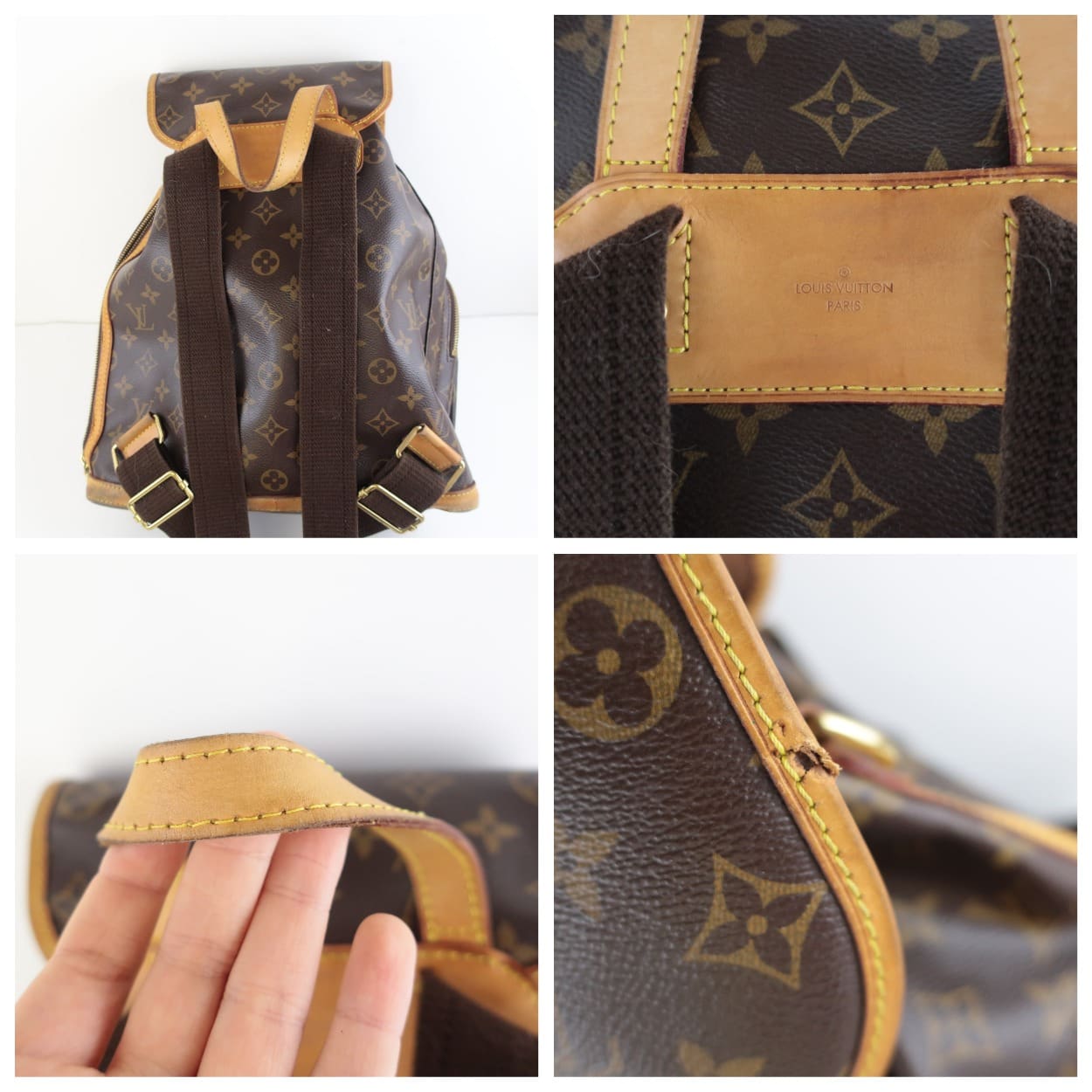 Bag Organizer for Louis Vuitton Palm Springs Mini Backpack (Zoomoni /  Handmade)