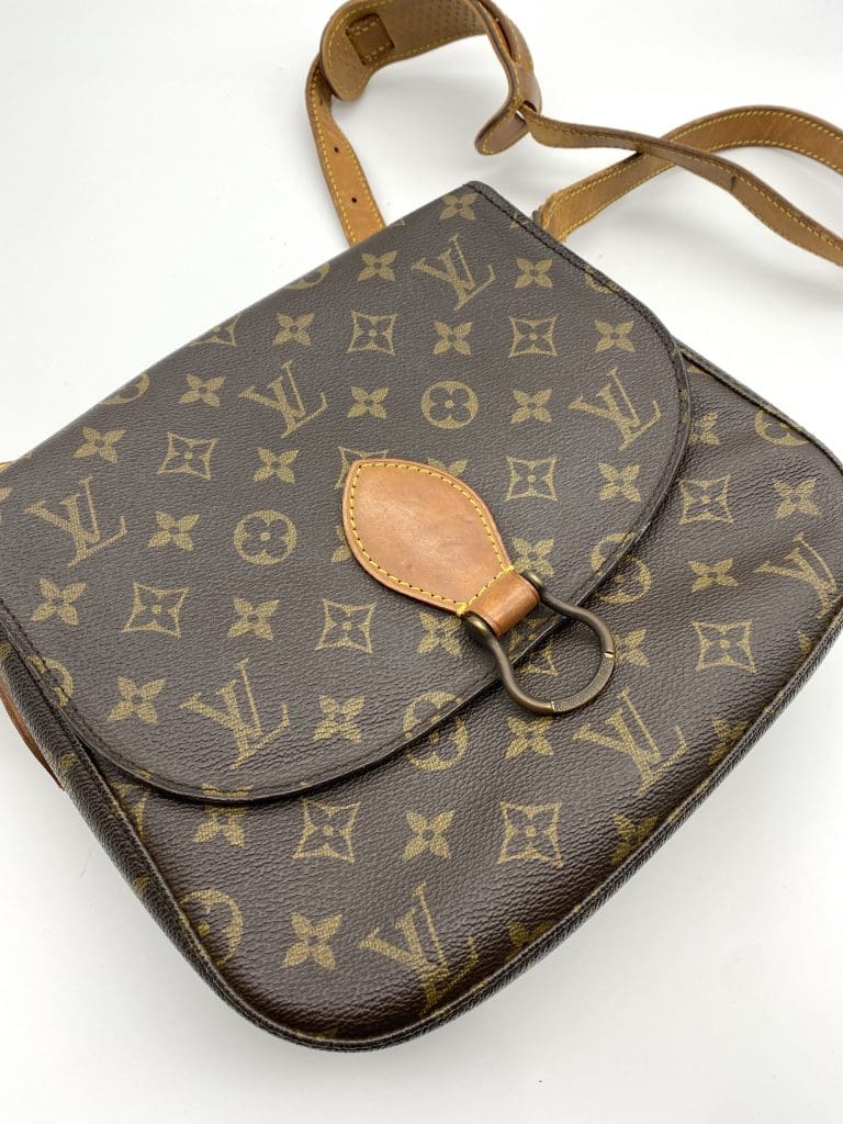 Louis Vuitton 1983 pre-owned Monogram Bebe Saint Cloud Shoulder