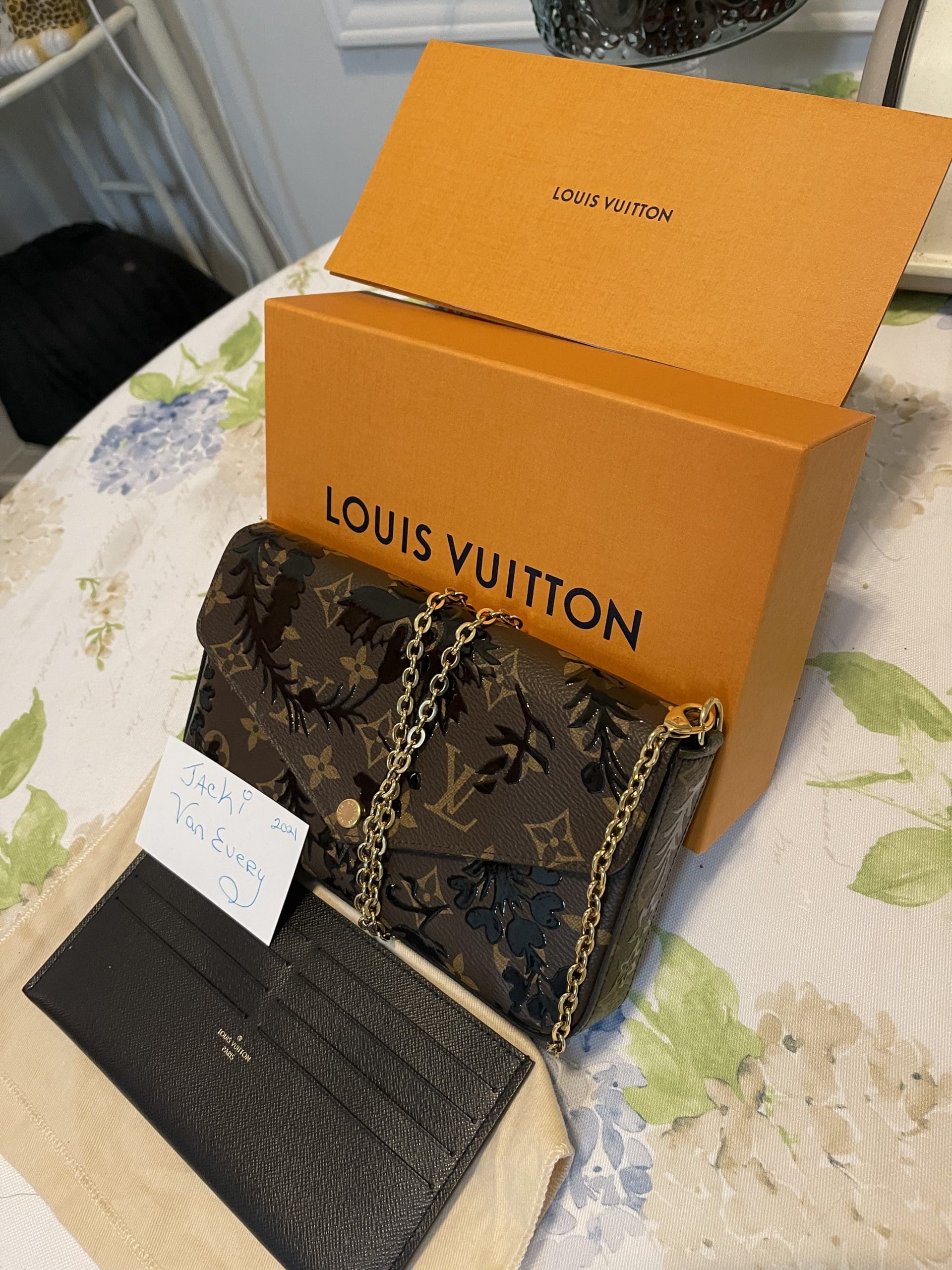Louis Vuitton Pochette Felicie Monogram Blossom (Without