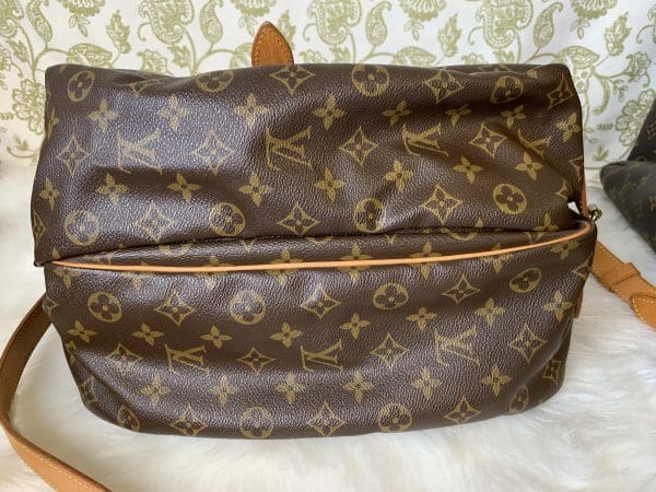 Louis Vuitton Messenger Saumur 35 Diaper Brown Monogram Canvas 