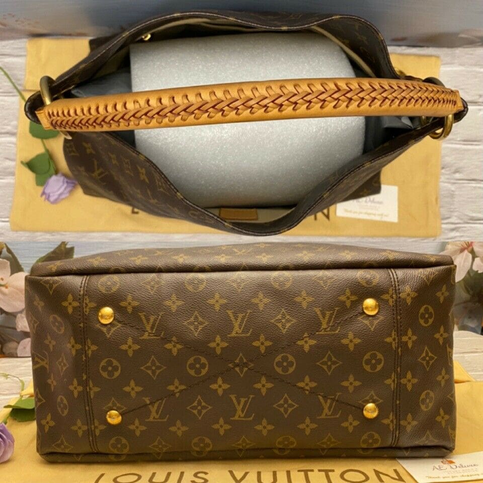 Louis Vuitton Artsy MM Monogram Shoulder Bag Tote Purse (CA0160