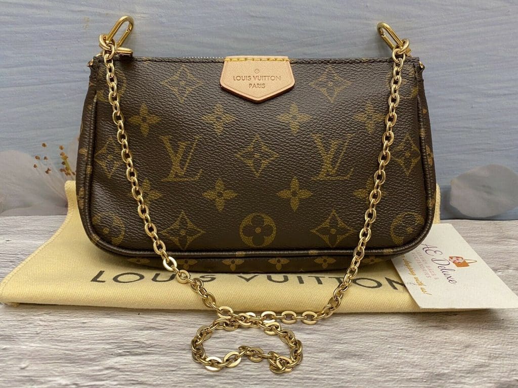 Louis Vuitton, Bags, Louis Vuitton Multi Pochette Mini Pochette Only With Lv  Chain