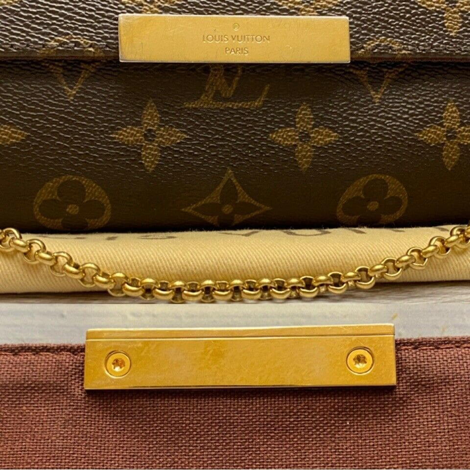 Louis Vuitton Crossbody Favorite Mm Monogram Chain Clutch Shoulder