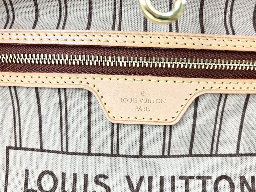 Louis Vuitton Neverfull GM Monogram Beige Shoulder Bag (SD0169) - Reetzy