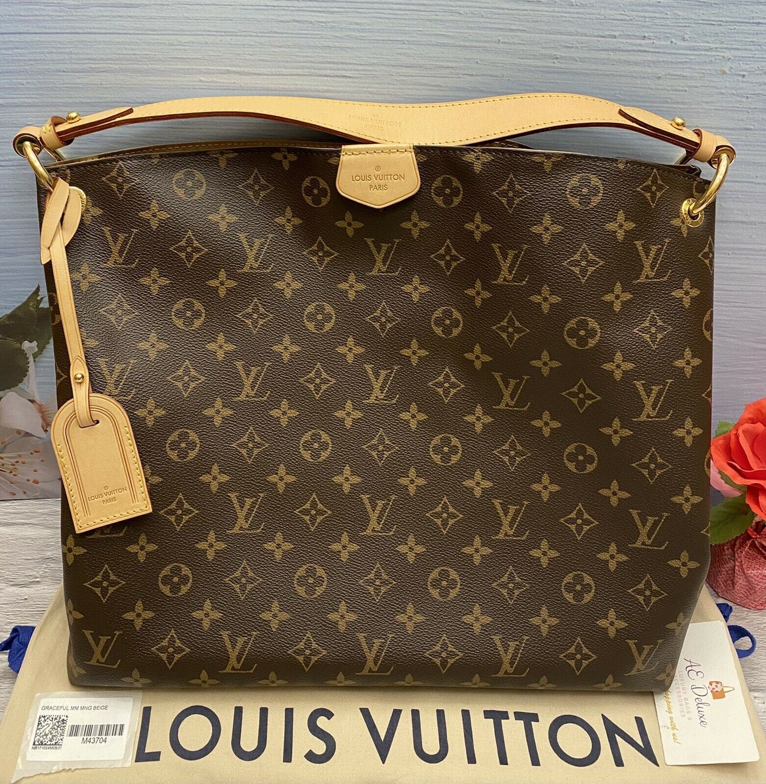 Louis Vuitton Graceful MM Monogram M43704