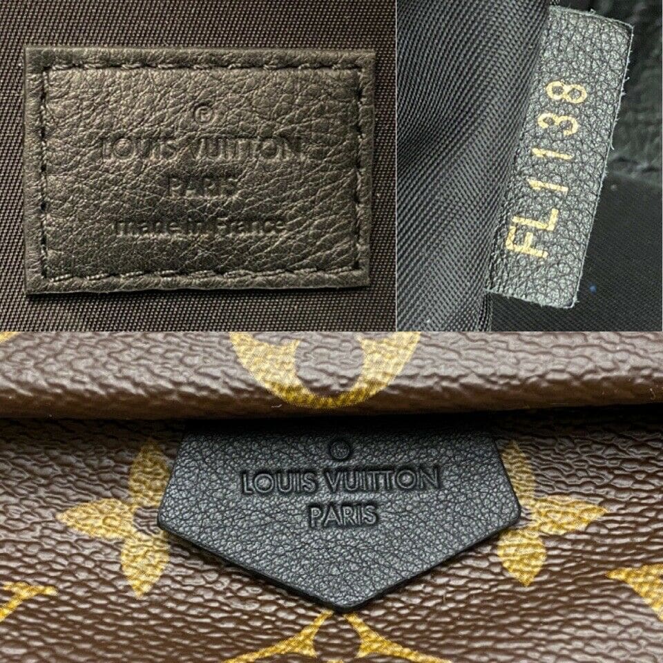 Louis Vuitton Palm Springs Mini Monogram Reverse Backpack (FL1138