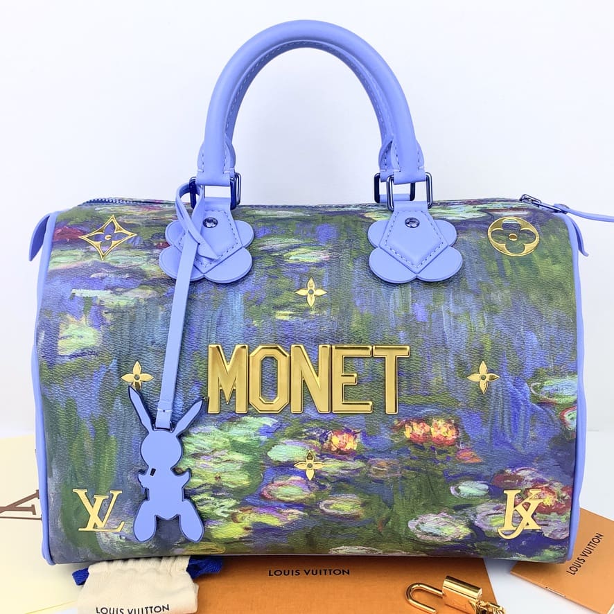 Louis Vuitton X Jeff Koons Limited Edition Masters Collection Monet Purse  Auction