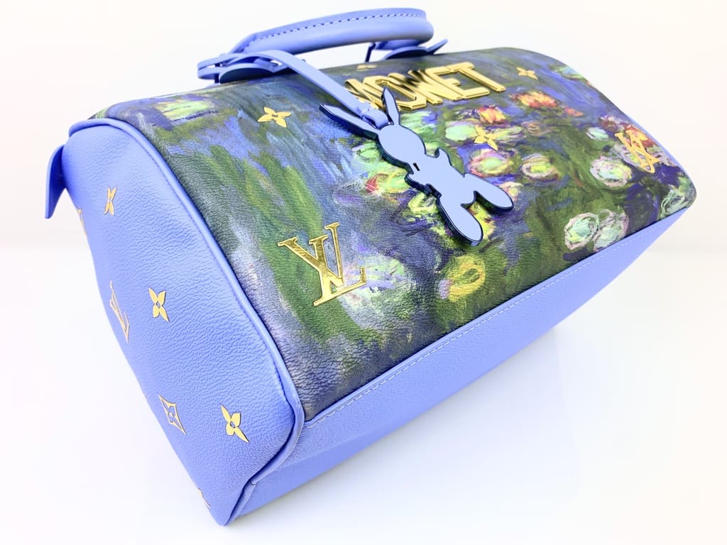 Louis Vuitton Limited Edition Coated Canvas Jeff Koons Monet Water Lilies  Speedy 30 Bag - Yoogi's Closet