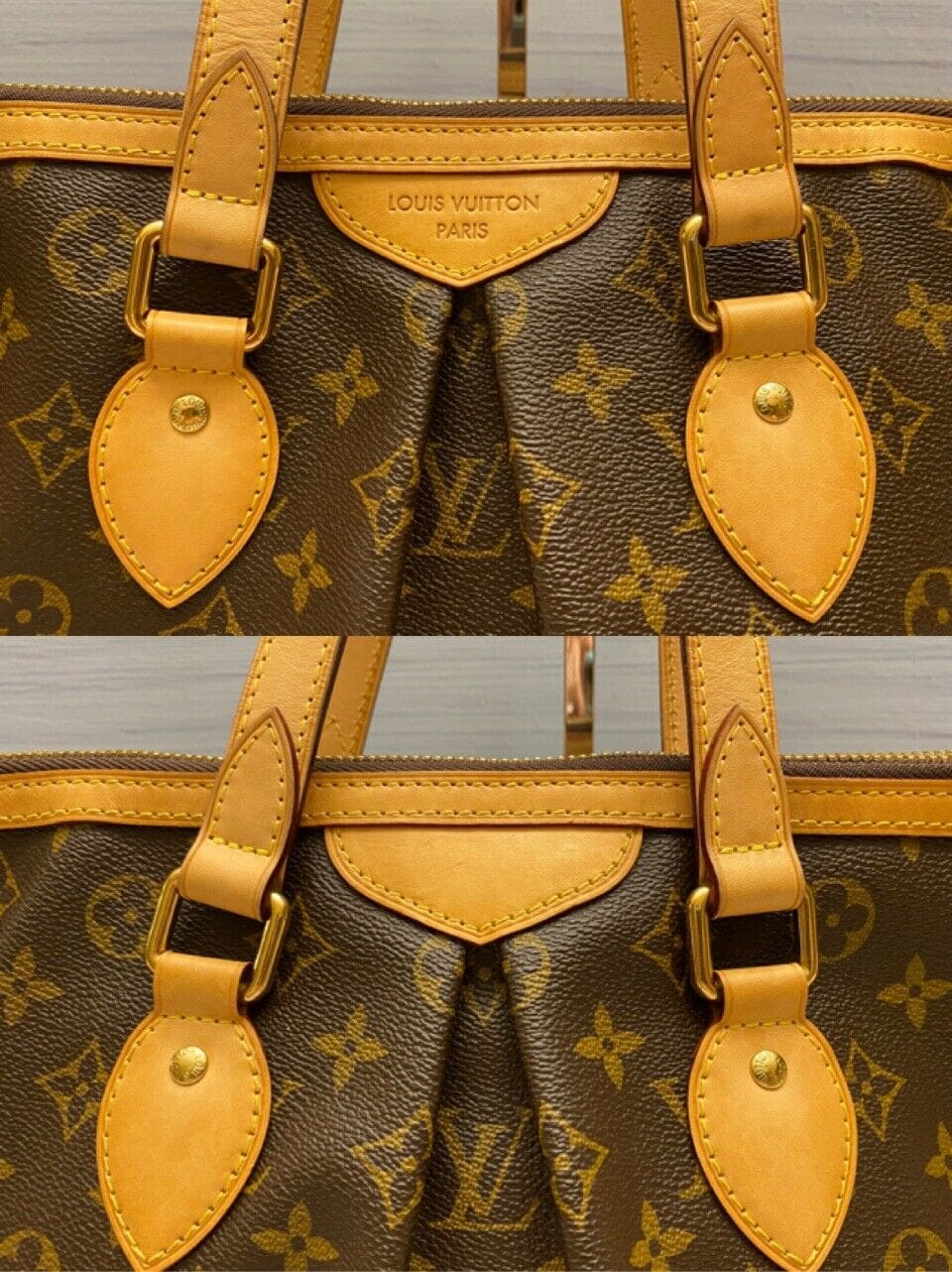 Louis Vuitton Palermo PM Monogram Shoulder Purse Crossbody (AH0134