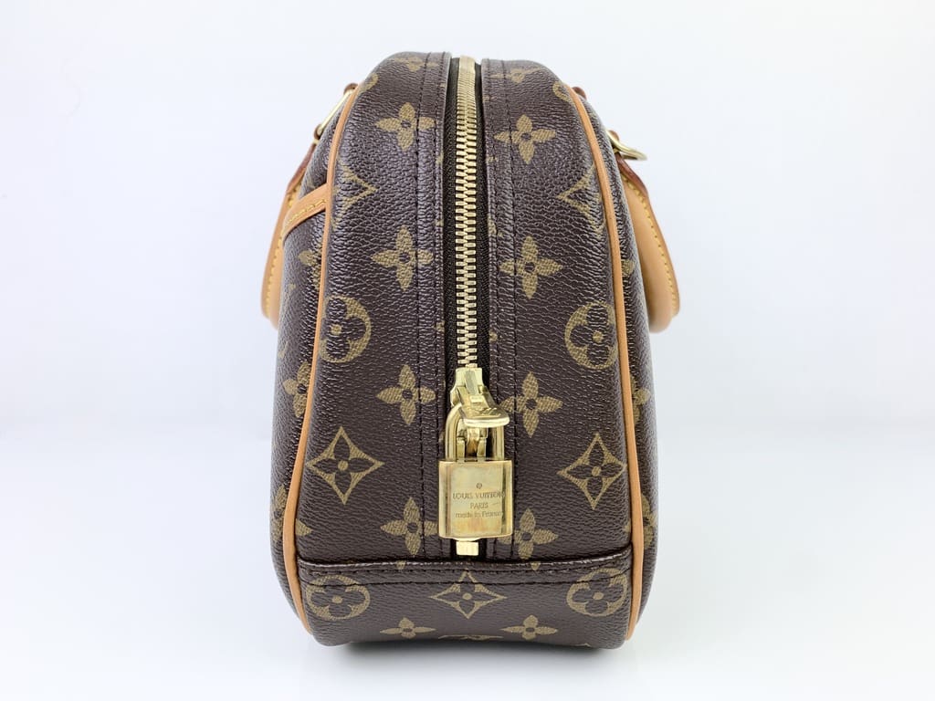 WHAT'S IN MY BAG 2021  LOUIS VUITTON MONOGRAM TROUVILLE..*REDO* 