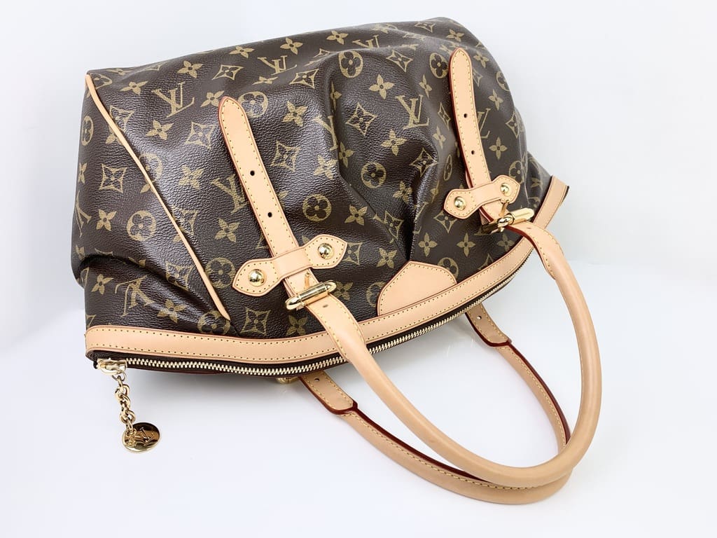 Louis Vuitton Discontinued Monogram Tivoli GM Bowler Shoulder Bag