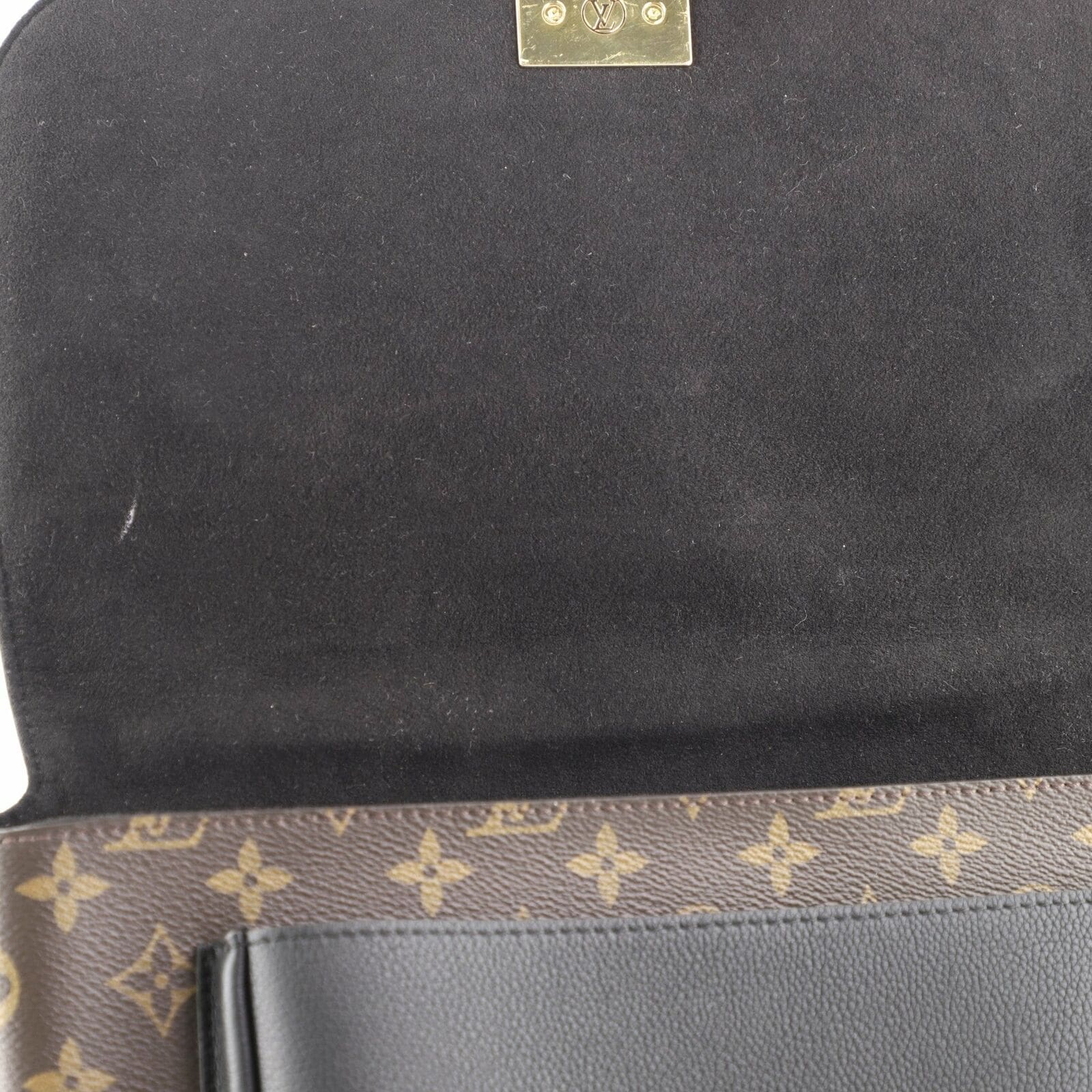 Louis Vuitton Black Monogram Canvas and Leather Marignan Bag Louis Vuitton