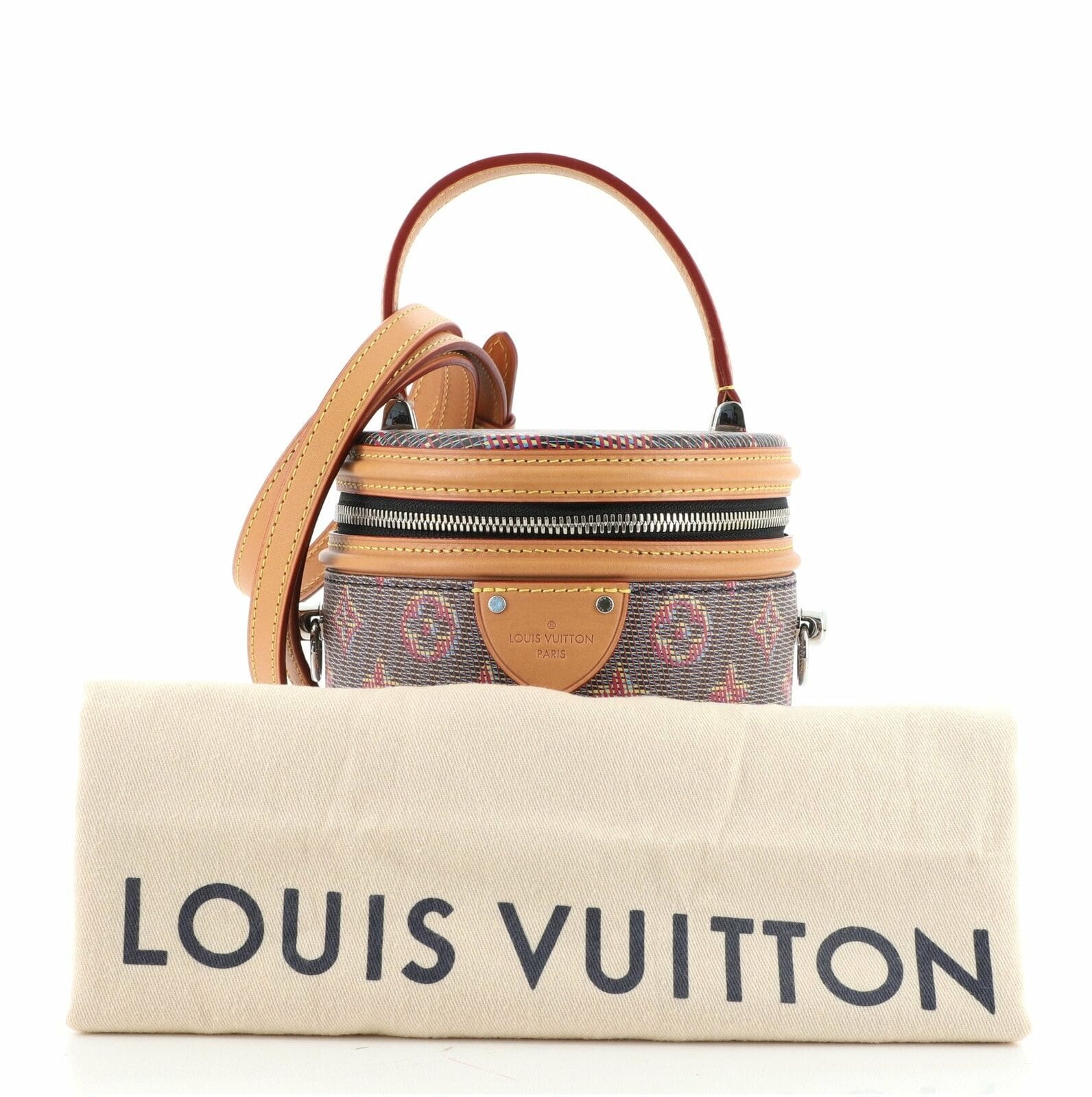 LOUIS VUITTON CANNES BAG ROSE POP Giant Monogram, Limited Ed by
