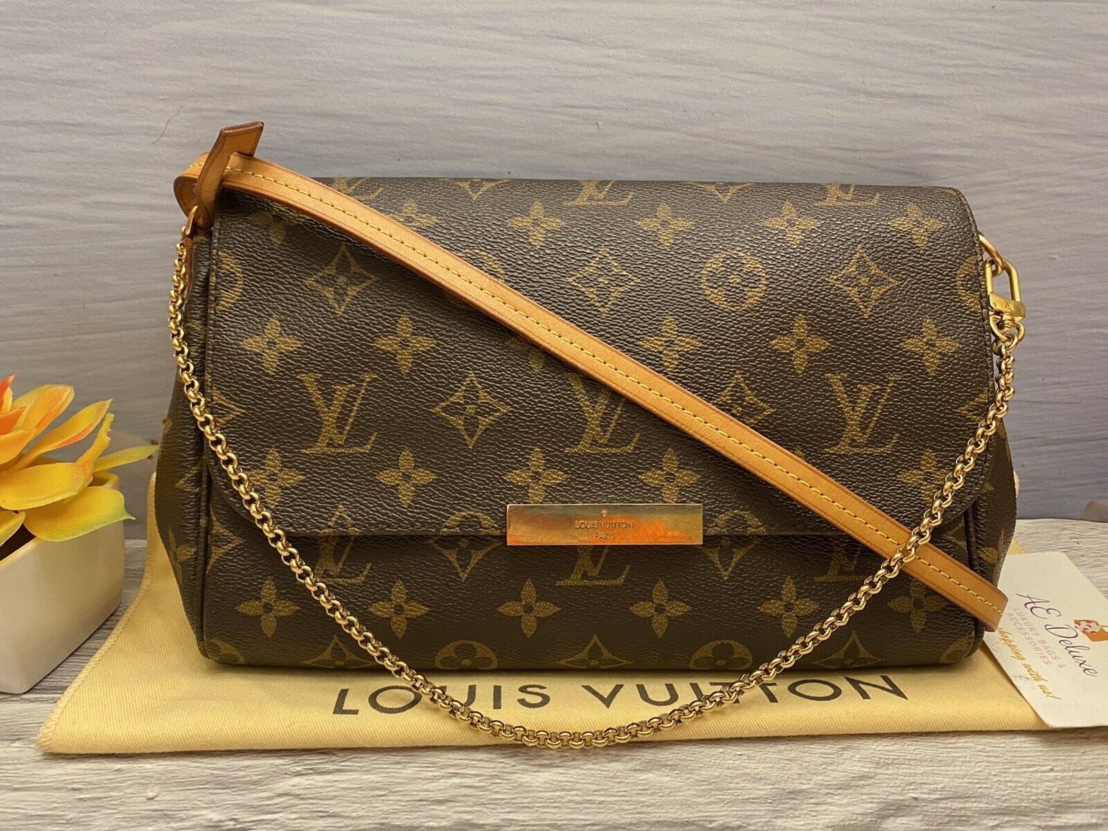 Louis Vuitton, Bags, Louis Vuitton Favorite Mm Clutchcrossbody 0  Authentic