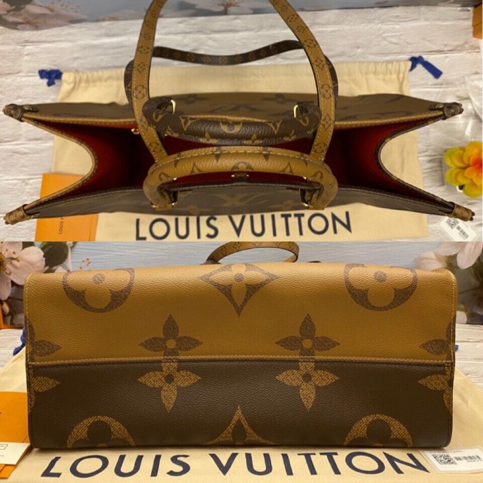 Louis Vuitton OnTheGo GM Giant Monogram Reverse Purse Tote (DU4159) – AE  Deluxe LLC®
