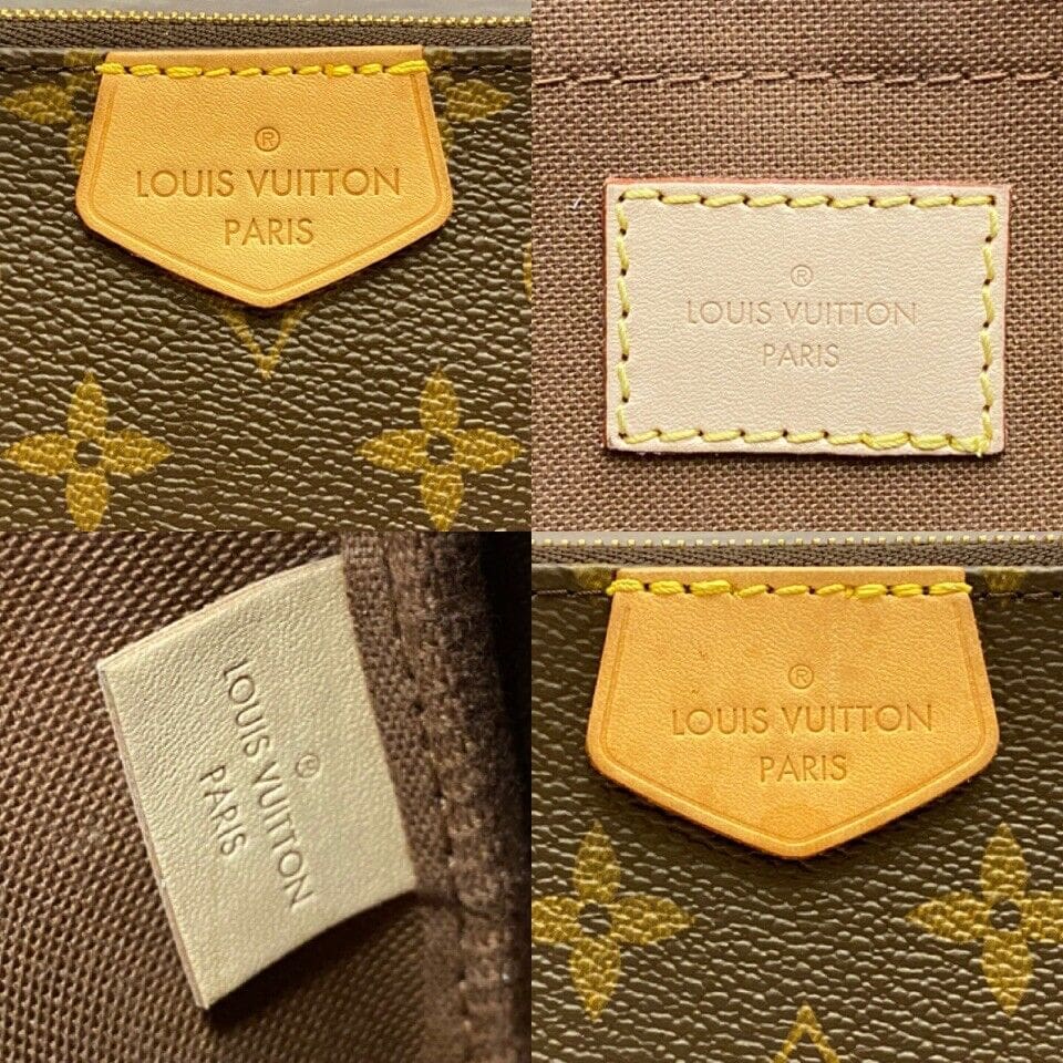 Louis Vuitton Multi Pochette Accessoires Monogram Pink Clutch