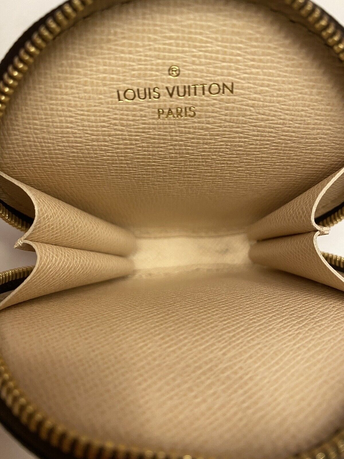Louis Vuitton Pochette Wristlet Strap in Vachette Natural Calfskin Leather  - SOLD
