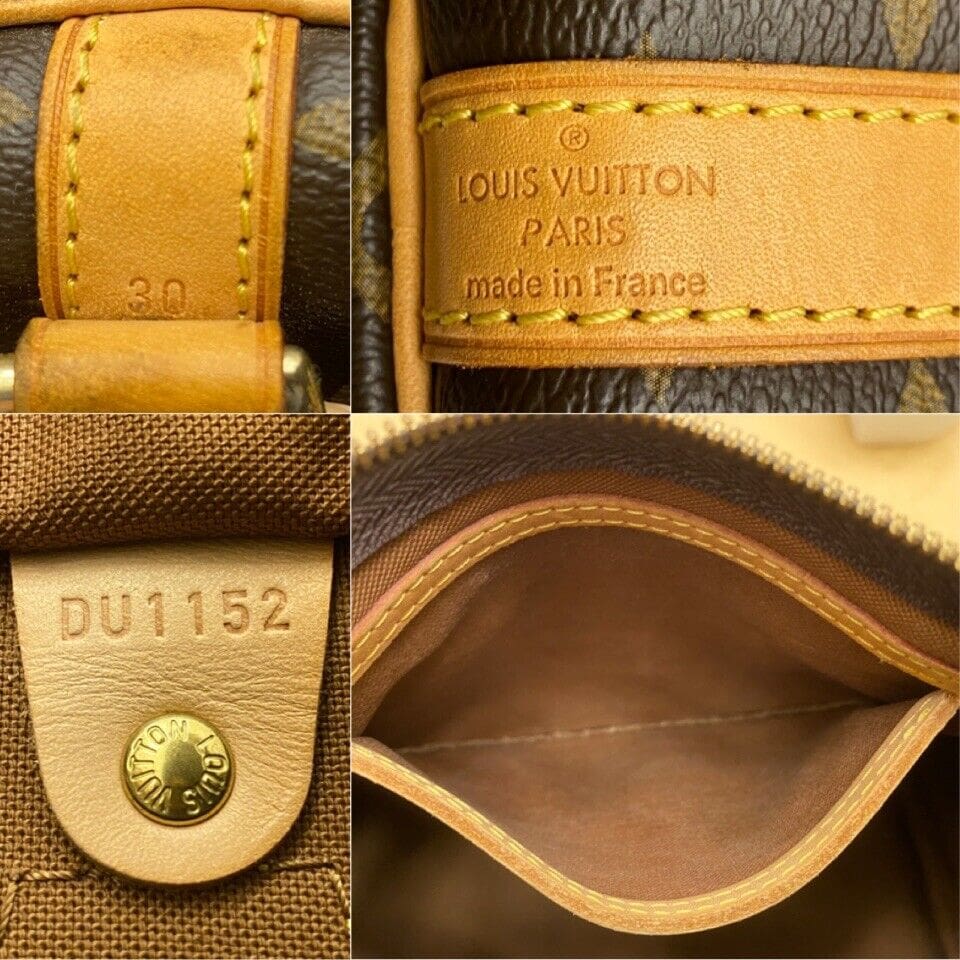 LOUIS VUITTON Speedy 30 Monogram Bandouliere Shoulder Bag (DU1152) - Reetzy