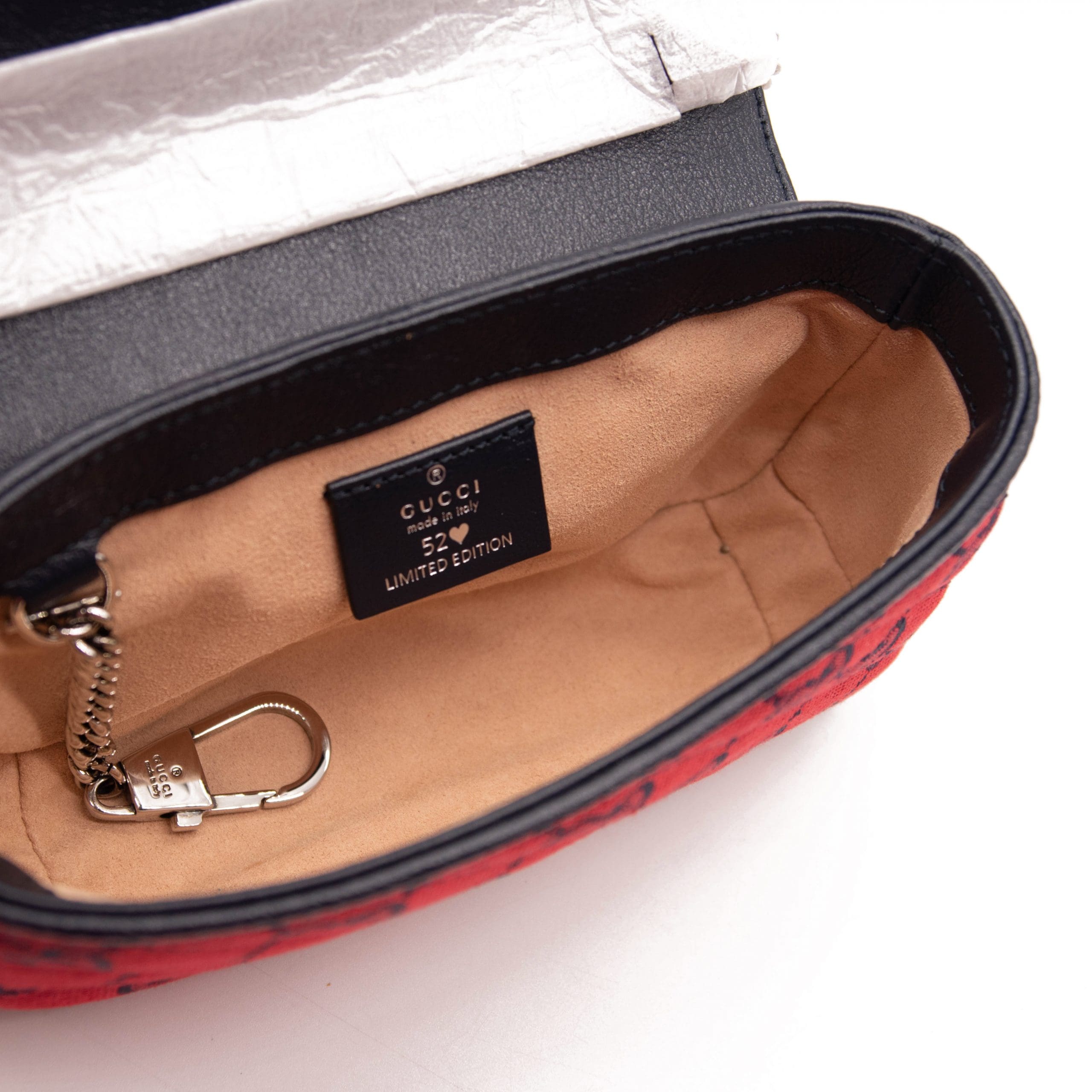 Gucci GG Marmont Super Mini Black Leather Shoulder Bag - MyDesignerly
