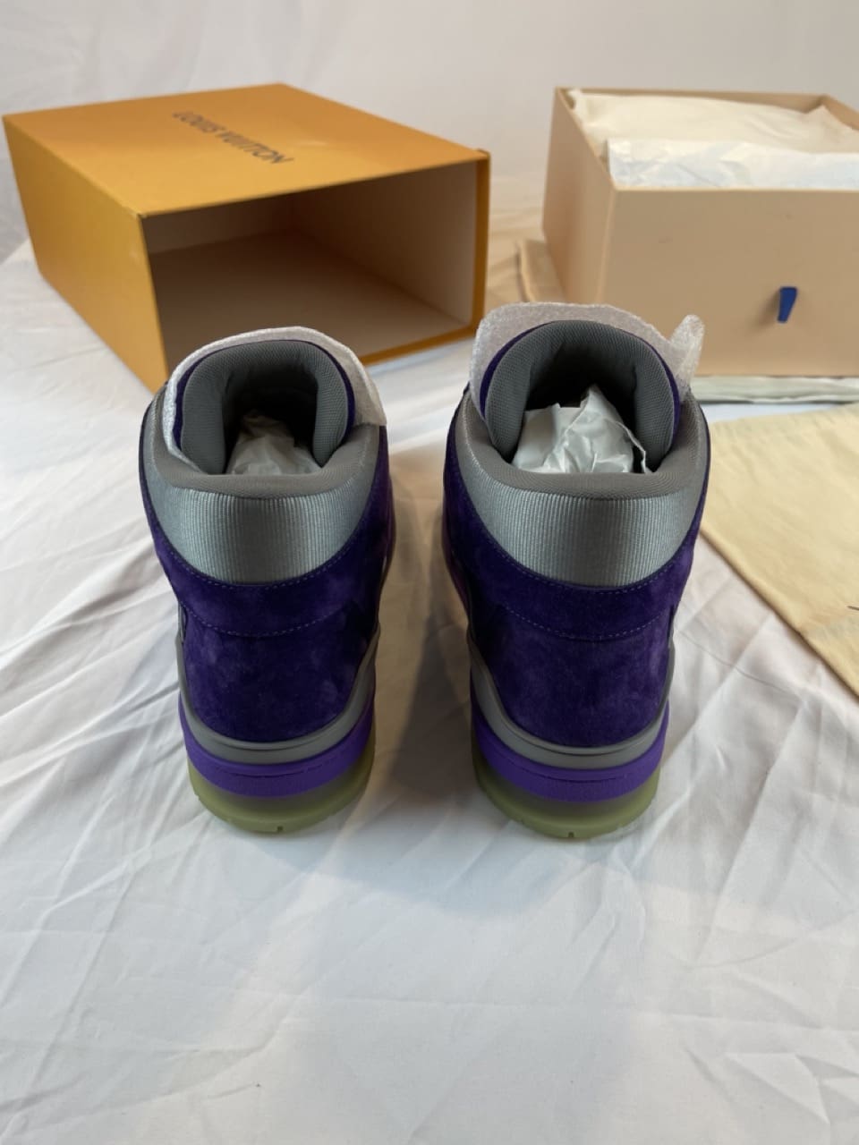 Louis Vuitton TRAINER SNEAKER 'PURPLE' Store 1# High Quality UA Products