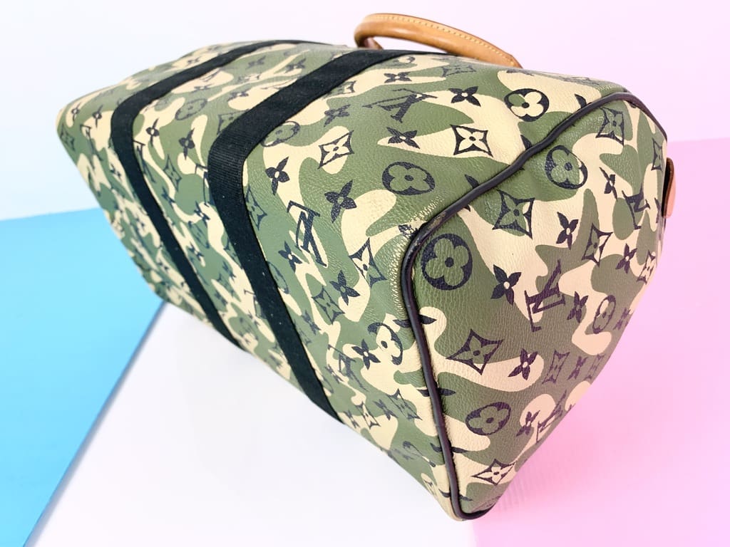 LOUIS VUITTON Monogramouflage Speedy 35 Hand bag M95773