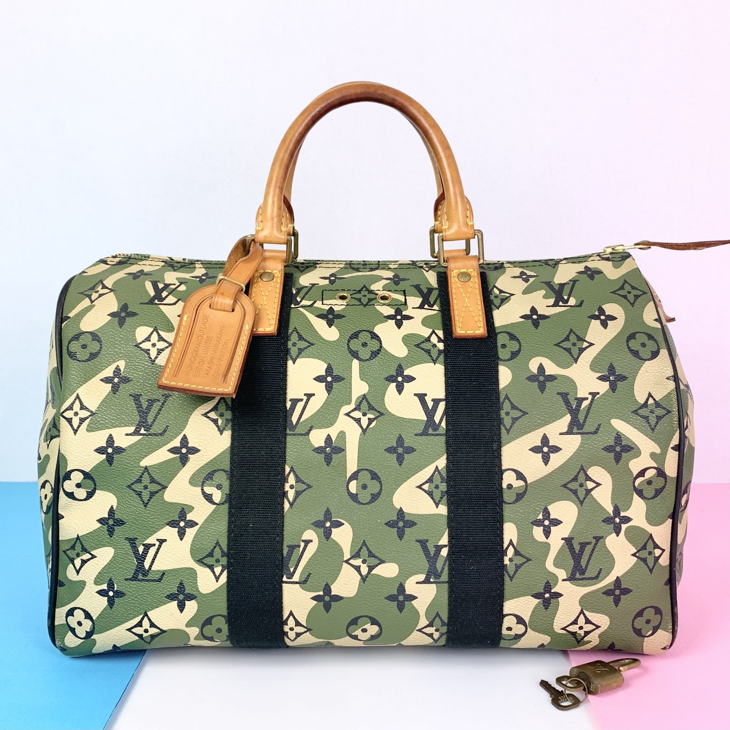 Louis Vuitton, Bags, Louis Vuitton Camouflage Speedy 35