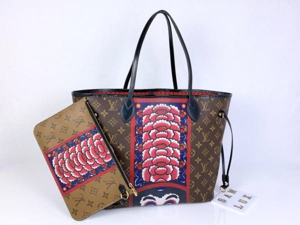 Louis Vuitton Neverfull MM Kabuki Limitted Edition