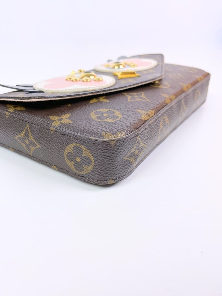 Limited Edition Owl Felicie Pochette in Monogram (Discontinued