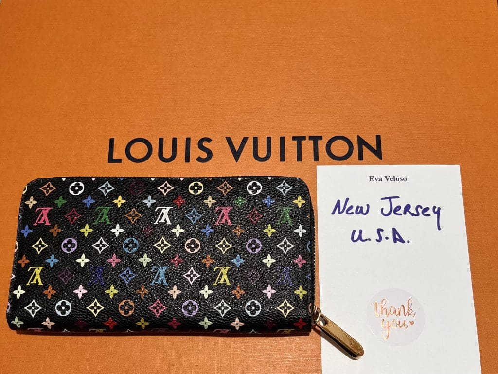 Louis Vuitton Black Multicolore Monogram Canvas Zippy Wallet Louis Vuitton