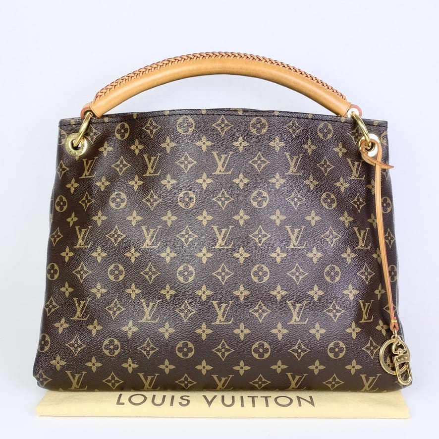 Louis Vuitton Artsy MM Monogram Canvas Shoulder Bag