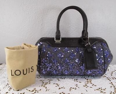 Louis Vuitton Sequin and Monogram Embossed Handbag