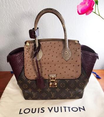 Louis Vuitton Bordeaux Exotique Monogram Limited Edition Majestueux PM Bag Louis  Vuitton