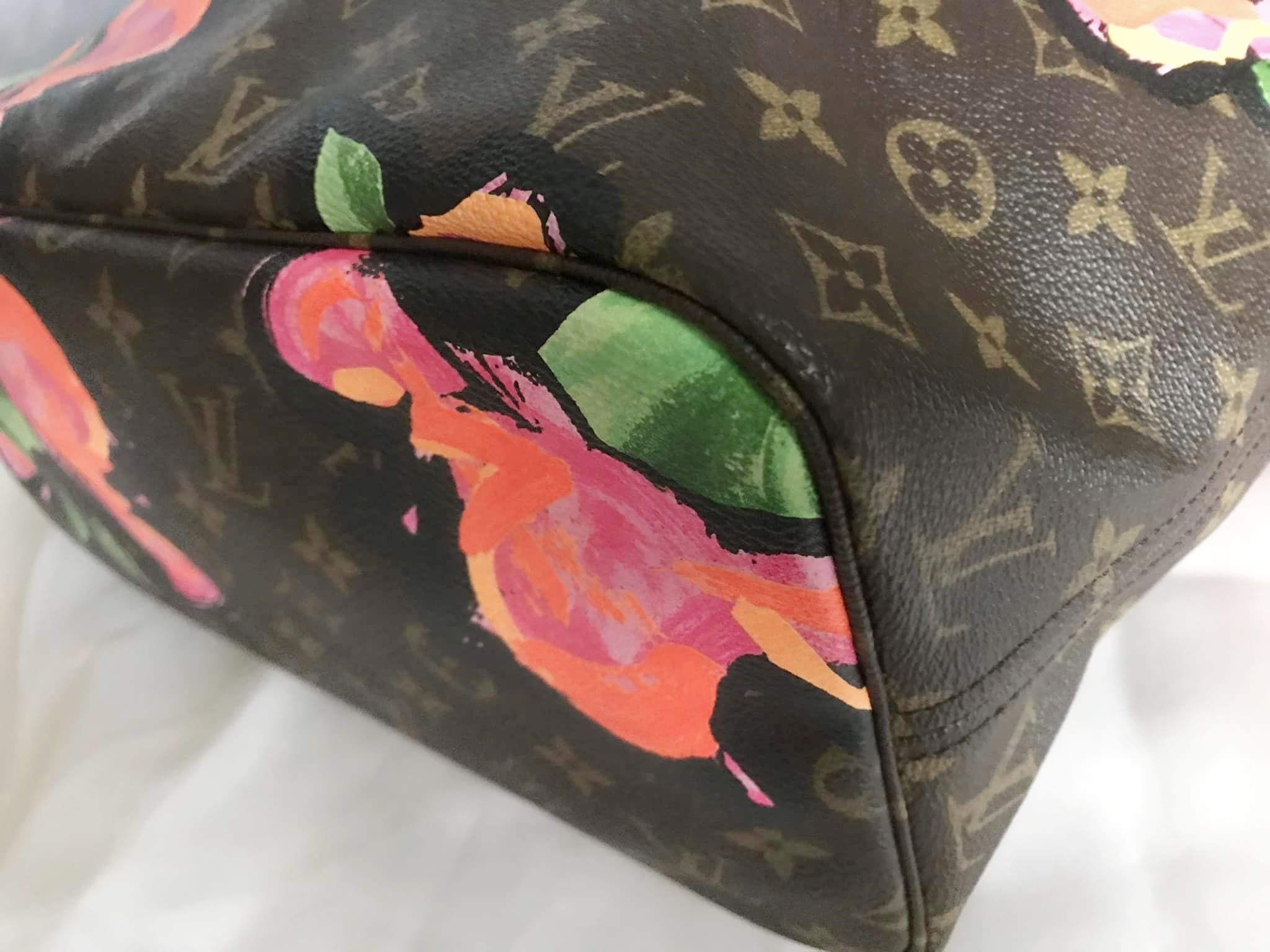 SOLD Was FOR SALE Louis Vuitton Authentic Neverfull Sprouse Roses  limited edition! 