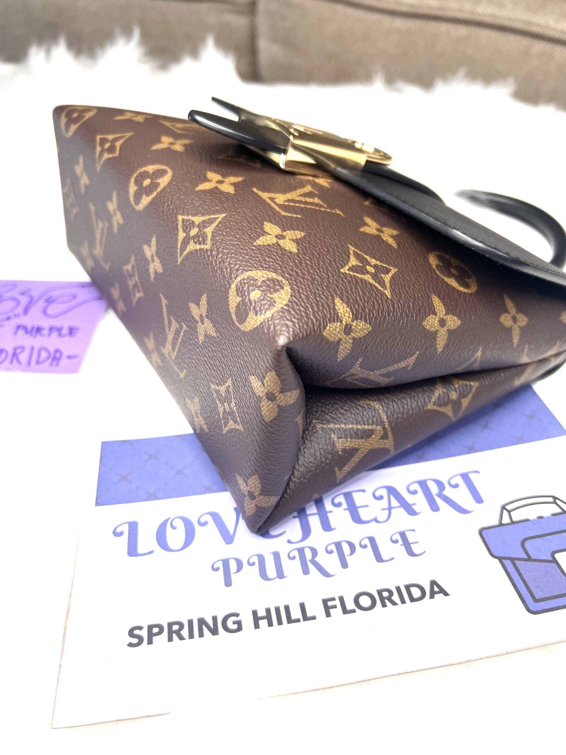 LV One Handle Flap MM Monogram